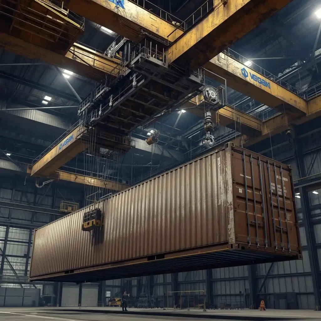 خدمات اجاره جرثقیل سقفی سنگین در بوشهر