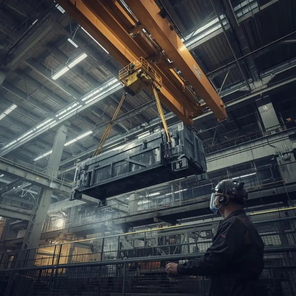 خدمات اجاره جرثقیل سقفی سنگین در یاسوج