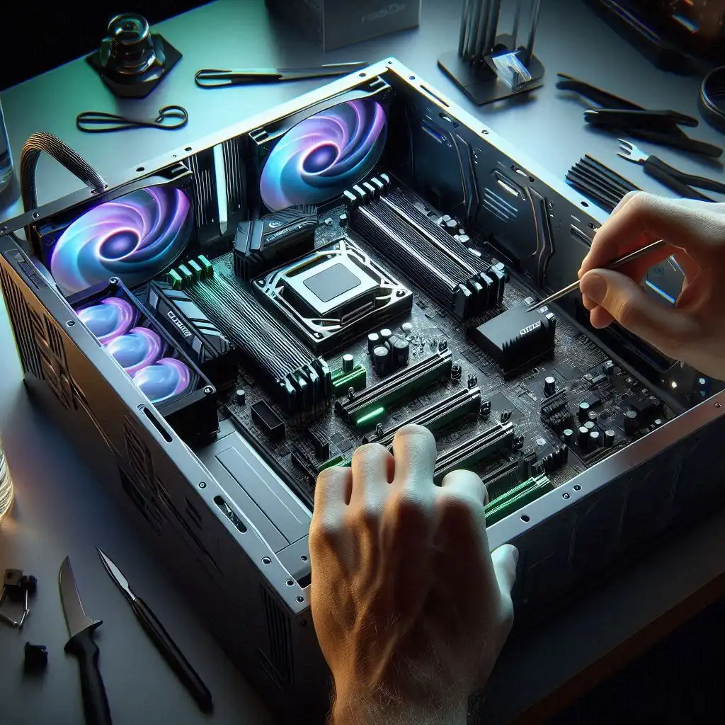 خدمات اسمبل کامپیوتر گیمینگ در تهران ونک