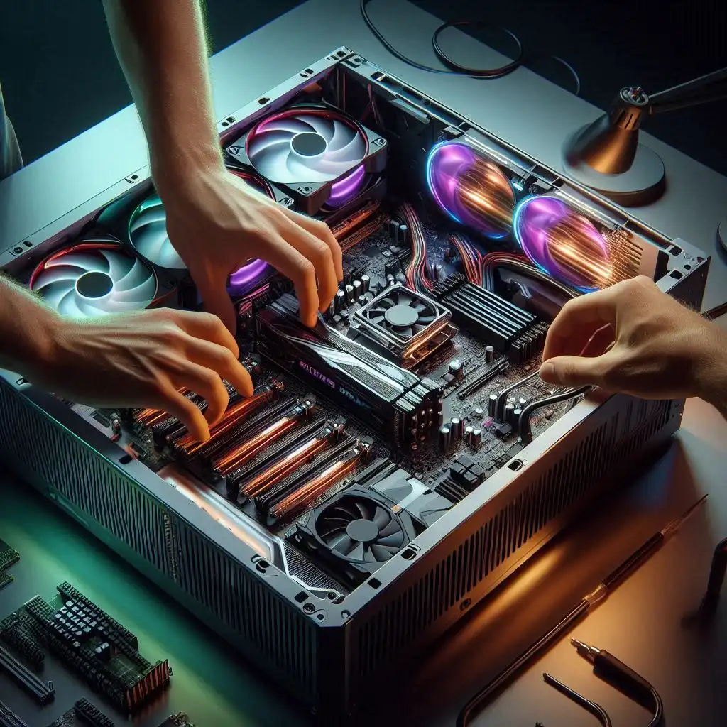 خدمات اسمبل کامپیوتر گیمینگ در تهران ونک