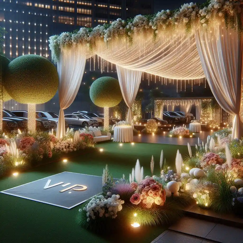 خدمات باغ تالار عروسی در شیراز با پارکینگ VIP