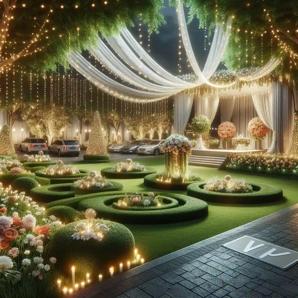 خدمات باغ تالار عروسی در یزد با پارکینگ VIP