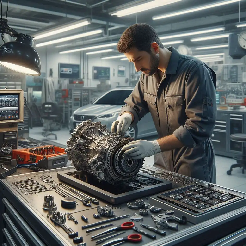 خدمات تعمیر گیربکس پژو در تهران باغ فیض