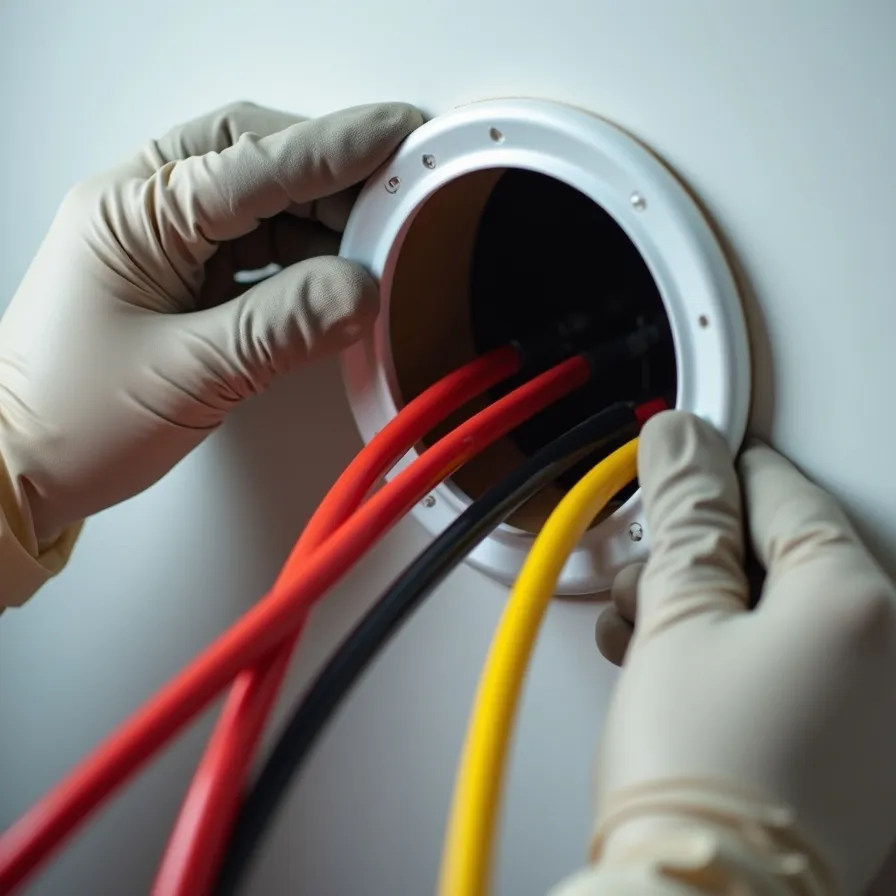 خدمات داکت کشی دوربین مدار بسته در تهران ولنجک