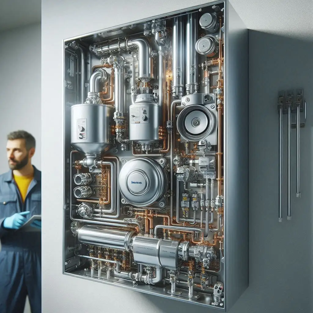 خدمات سرویس پکیج دیواری در تهران با اسیدشویی رایگان