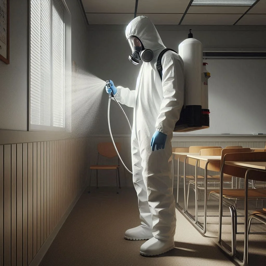 خدمات سمپاشی مدارس بدون ایجاد حساسیت در استان گلستان 2