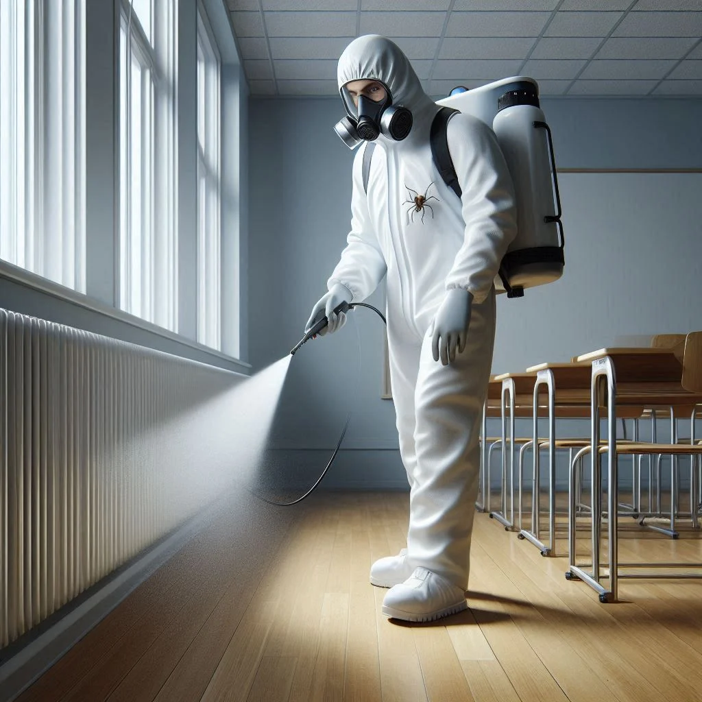 خدمات سمپاشی مدارس بدون ایجاد حساسیت در استان گلستان