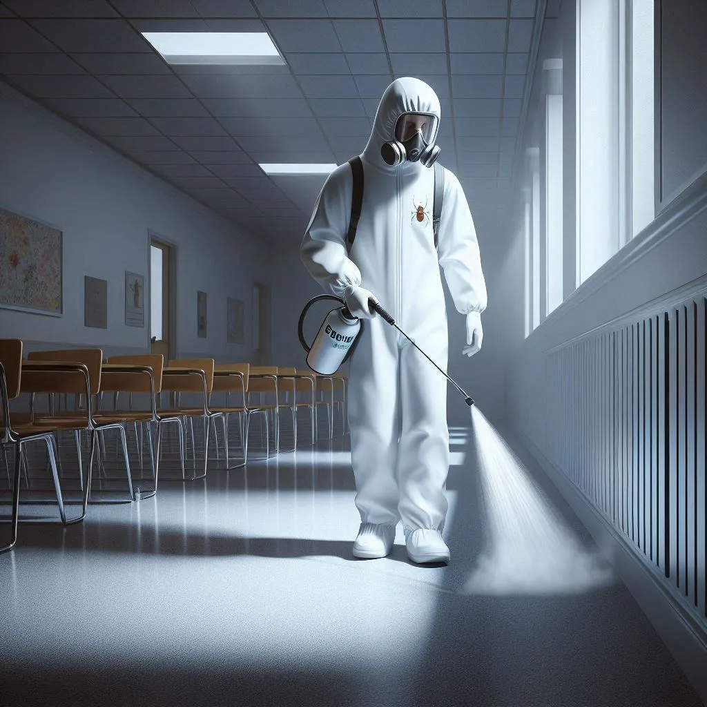 خدمات سمپاشی مدارس بدون ایجاد حساسیت در گیلان