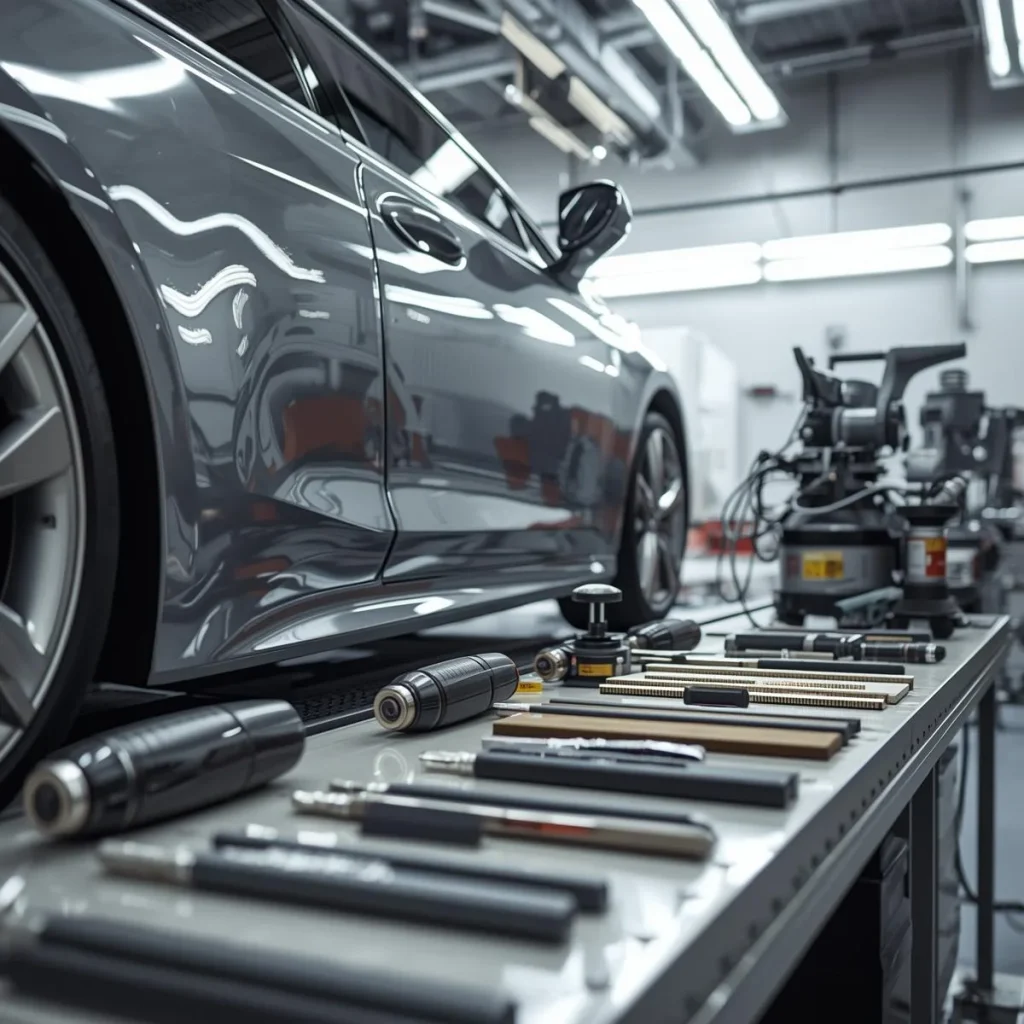 خدمات صافکاری بدون رنگ در تهران با پولیش رایگان