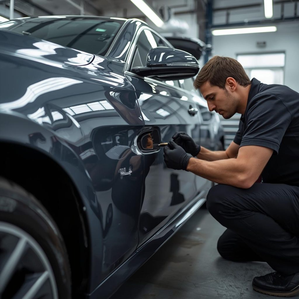 خدمات صافکاری بدون رنگ در کرج با پولیش رایگان