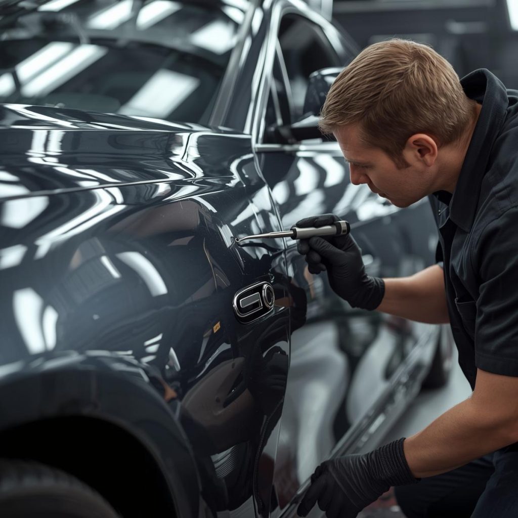 خدمات صافکاری بدون رنگ در کرج با پولیش رایگان