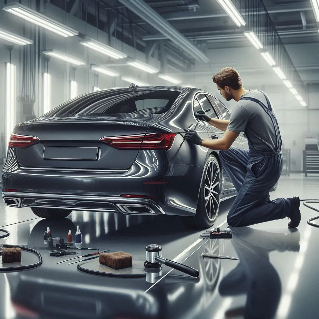 خدمات صافکاری حرفه ای صندوق عقب در تهران مصلی 1