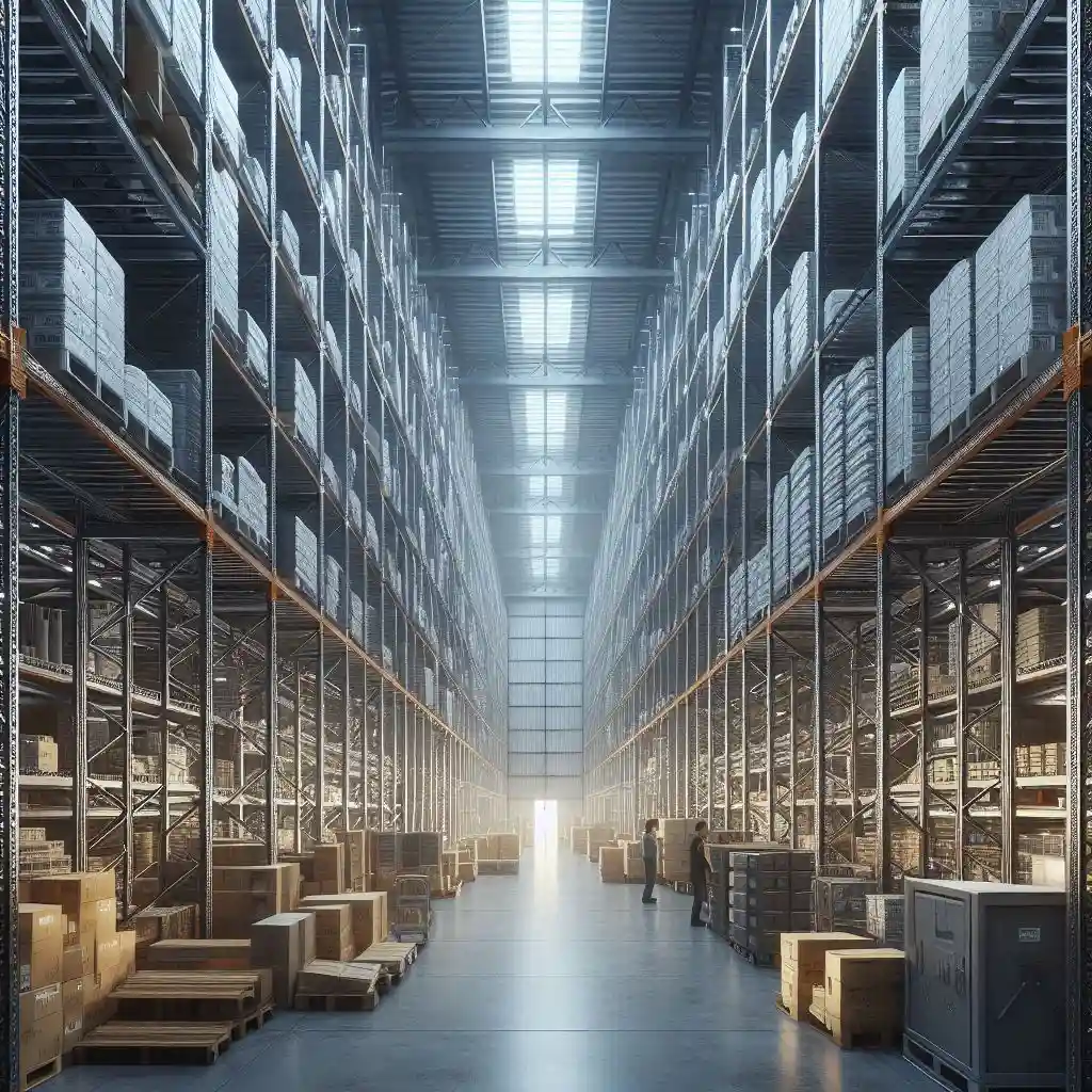 خدمات قفسه بندی انبار صنعتی در قزوین با طراحی رایگان