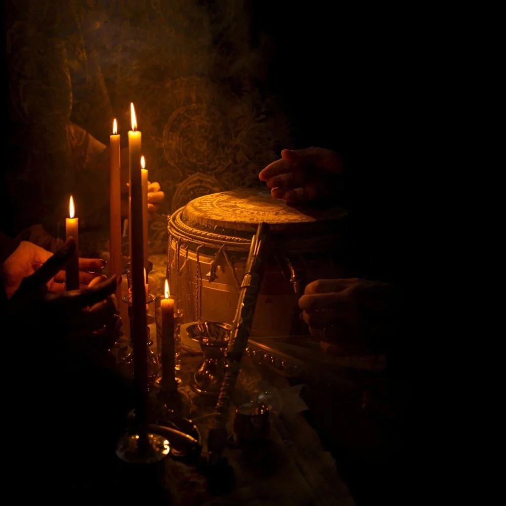 خدمات مداحی عاشورا در کرمان با همراهی دف و نی