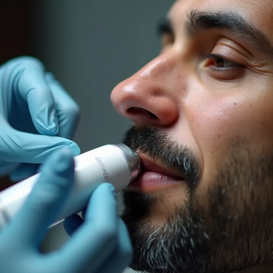 خدمات میکرودرم صورت اقایان در کرج جهانشهر