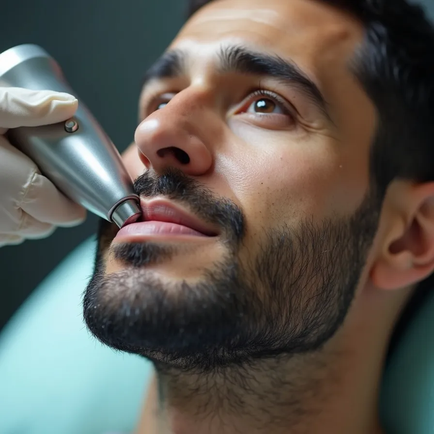 خدمات میکرودرم صورت اقایان در کرج عظیمیه