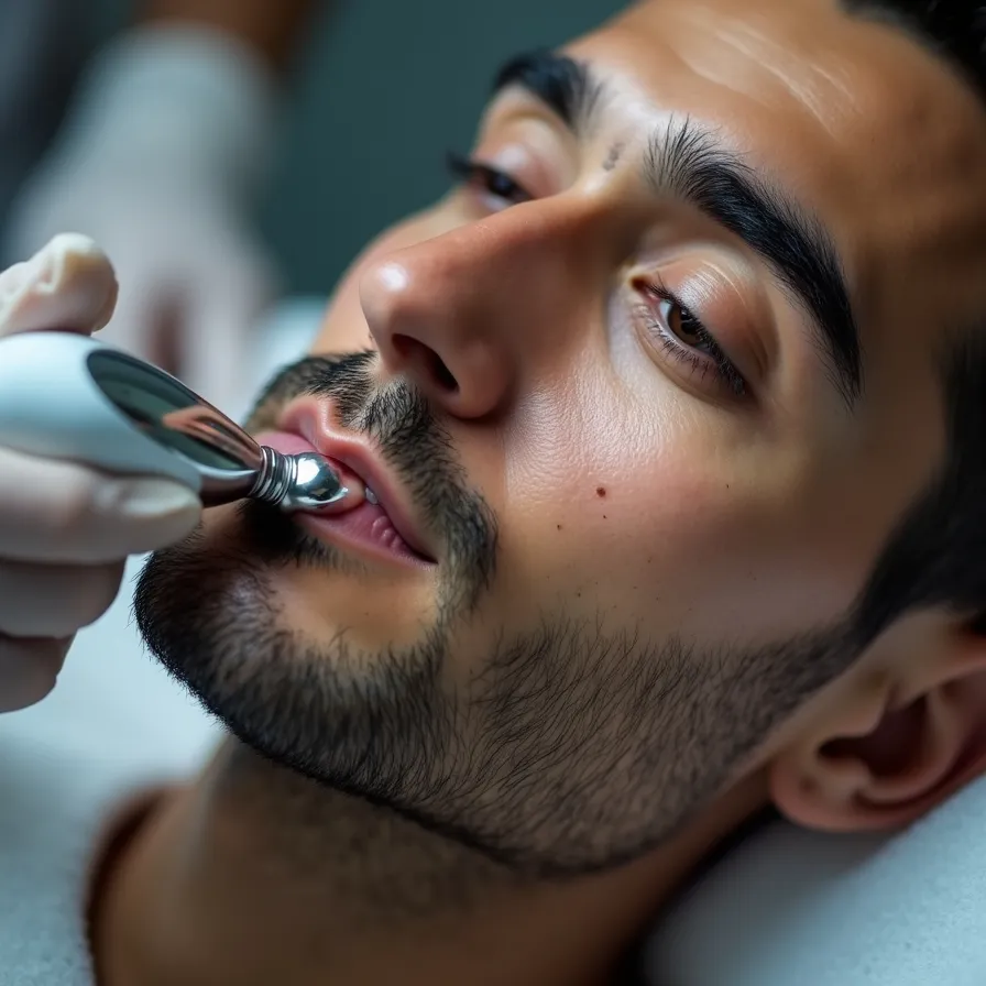 خدمات میکرودرم صورت اقایان در کرج عظیمیه