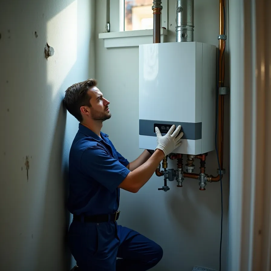 خدمات نصب پکیج در راه پله در تهران قلهک