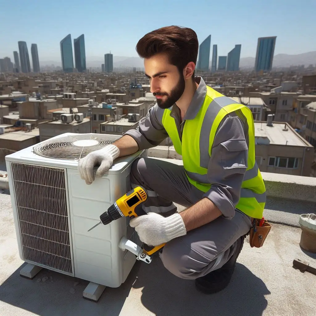 خدمات نصب کولر گازی در تهران جردن کمتر از 1 ساعت