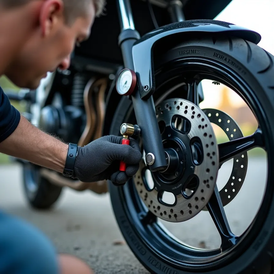 خدمات پنچرگیری سیار موتور در تهران بزرگراه گمنام