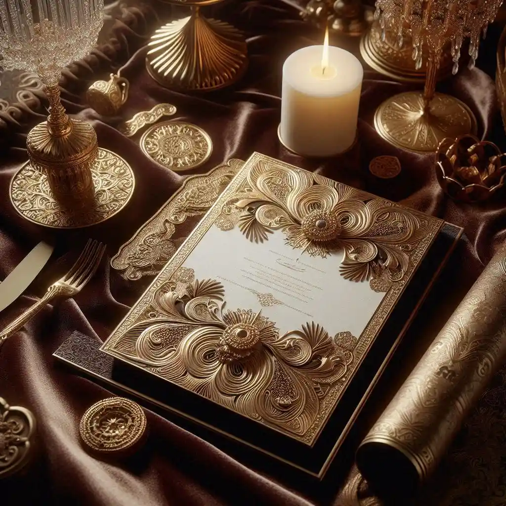 خدمات چاپ دعوتنامه عروسی لاکچری در تهران