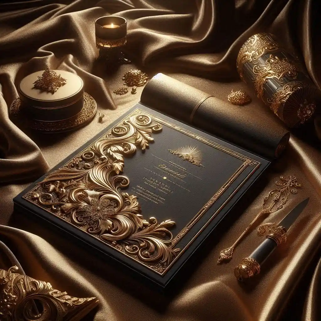 خدمات چاپ دعوتنامه عروسی لاکچری در تهران