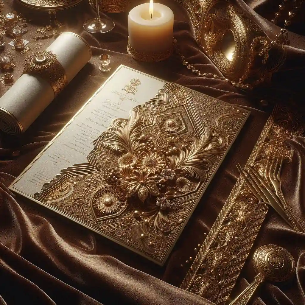 خدمات چاپ دعوتنامه عروسی لاکچری در کرج