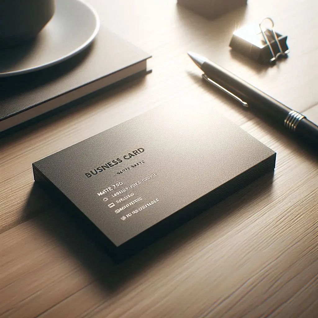 خدمات چاپ کارت ویزیت سلفون مات در کرج