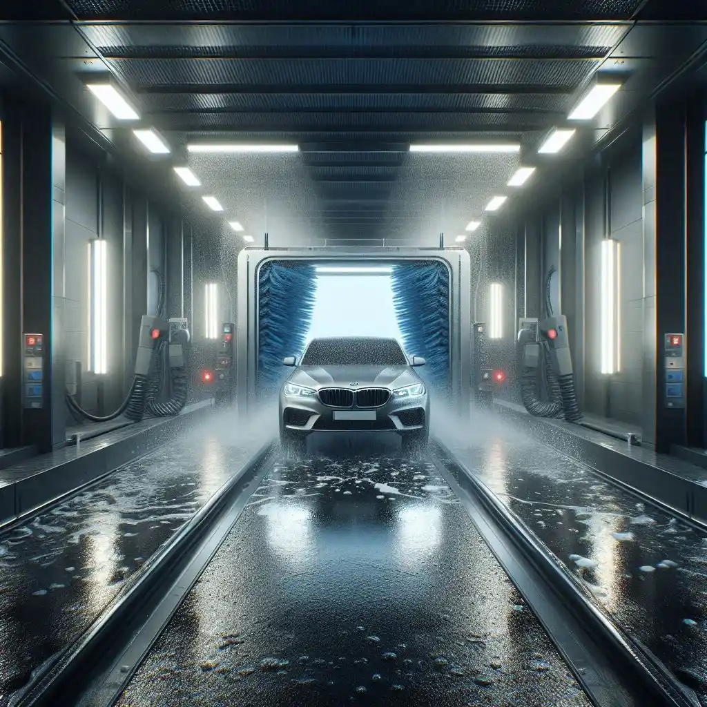 خدمات کارواش اتوماتیک تونلی در تهران ولنجک