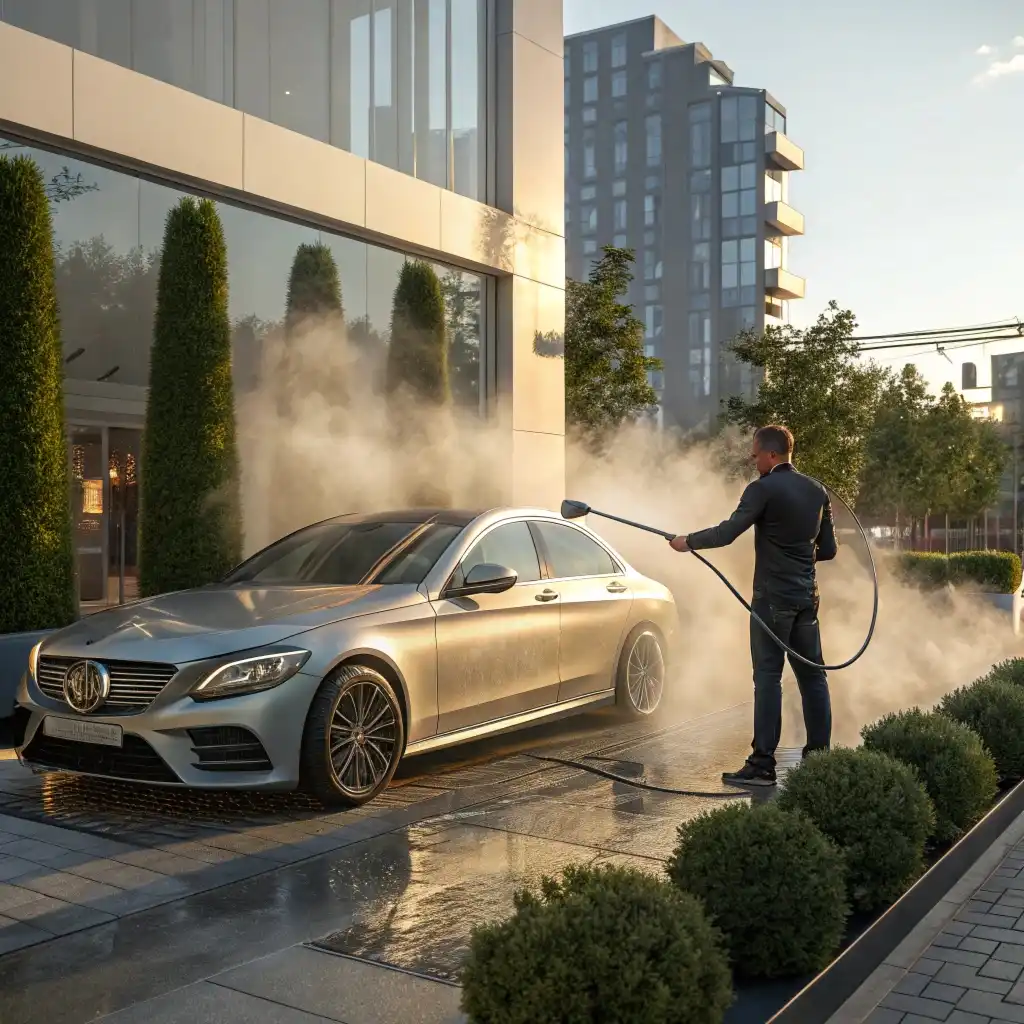 خدمات کارواش نانو بخار در تهران تجریش