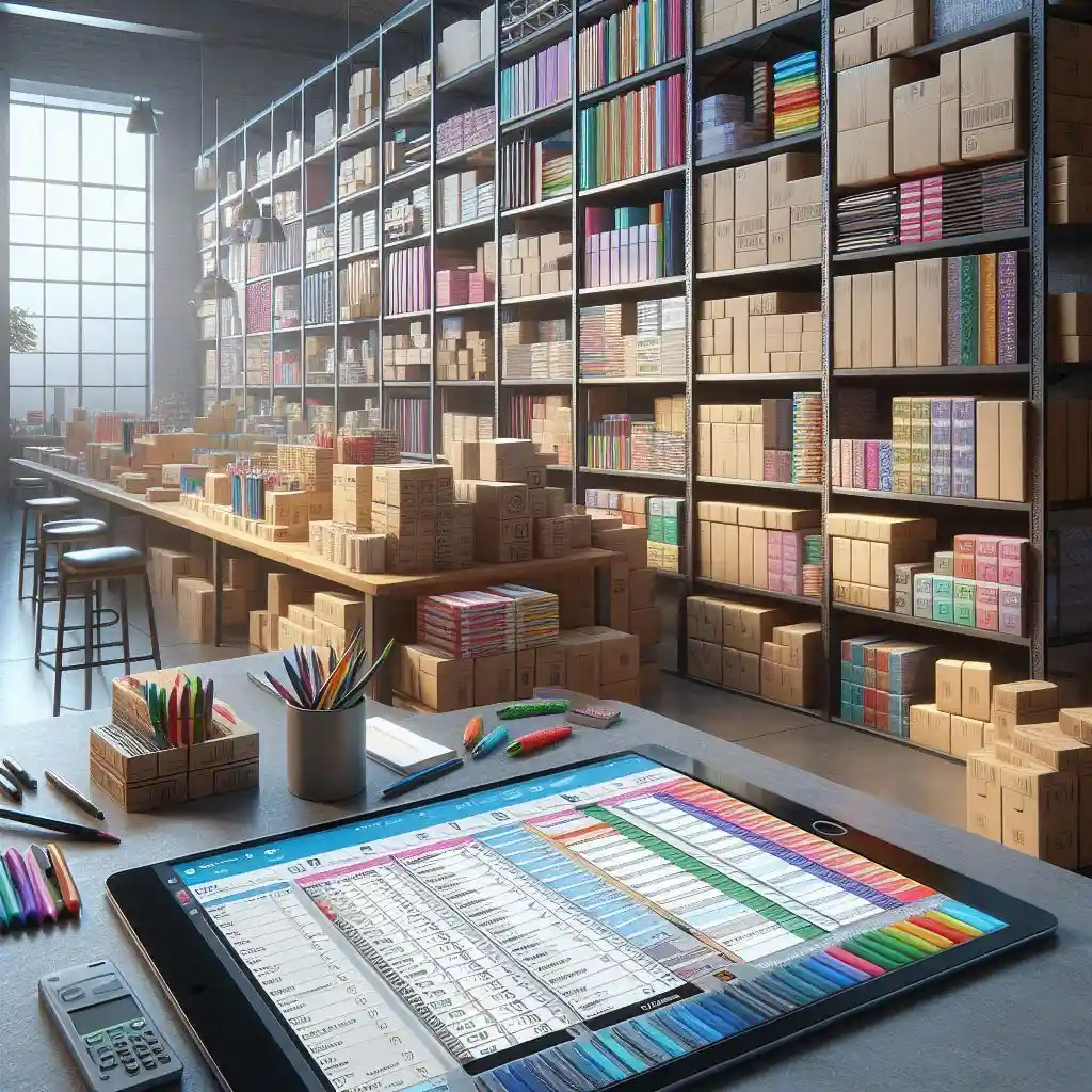 خرید انواع لوازم التحریر عمده در تهران ونک بدون واسطه