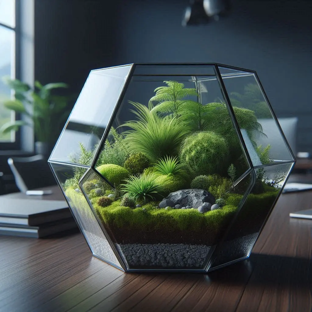 خرید تراریوم شیشه ای در تهران قلهک مناسب هدیه و دکور