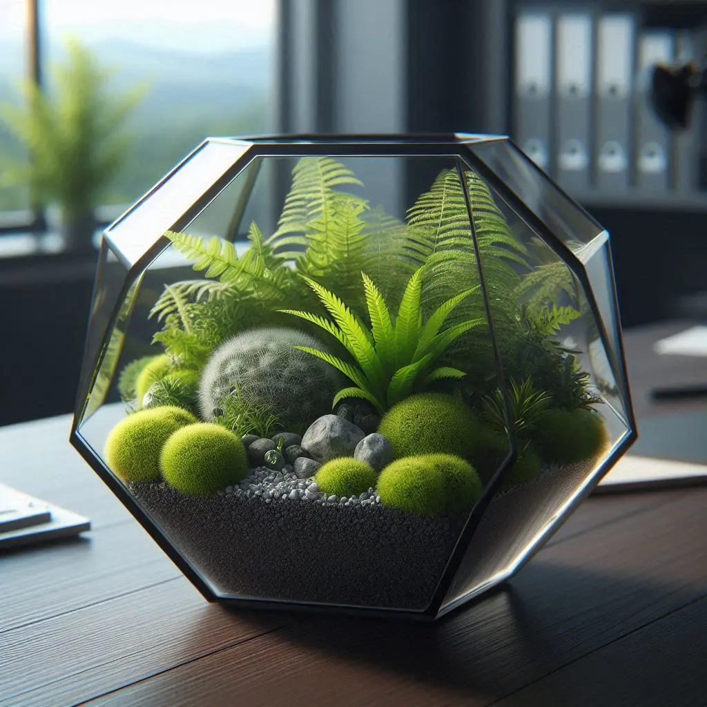 خرید تراریوم شیشه ای در تهران ونک مناسب هدیه و دکور
