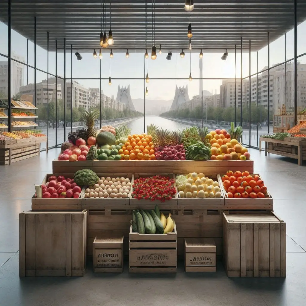 خرید عمده محصولات کشاورزی ارگانیک در تهران میرداماد 1