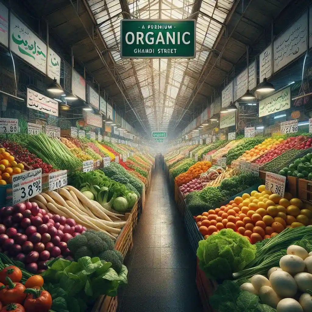 خرید عمده محصولات کشاورزی ارگانیک در تهران گاندی