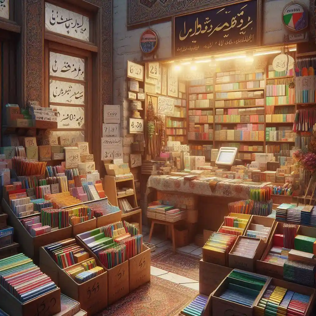 خرید لوازم التحریر ارزان در تهران نیاوران 1