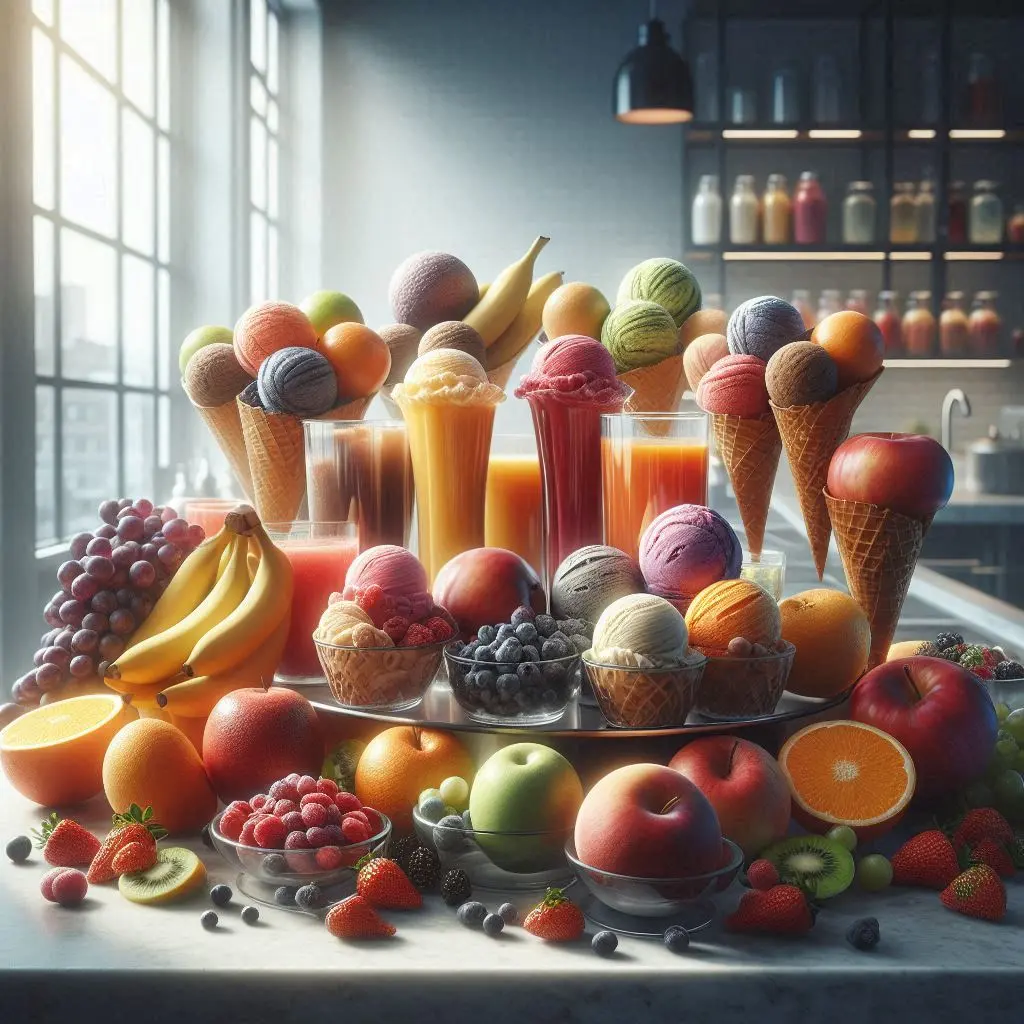 خرید و فروش آبمیوه و بستنی تازه در تهران الهیه