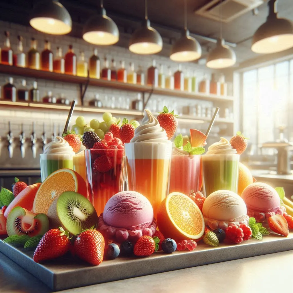 خرید و فروش آبمیوه و بستنی تازه در تهران تجریش