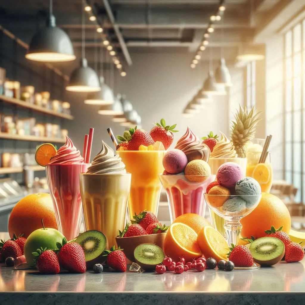 خرید و فروش آبمیوه و بستنی تازه در تهران زعفرانیه