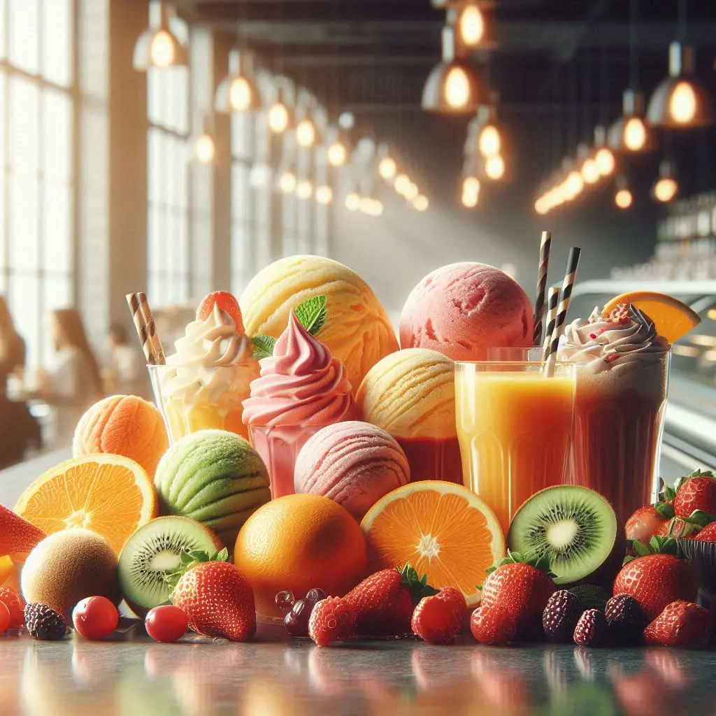 خرید و فروش آبمیوه و بستنی تازه در تهران زعفرانیه