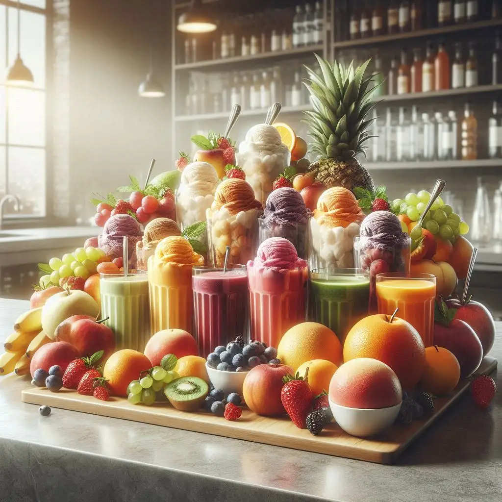 خرید و فروش آبمیوه و بستنی تازه در تهران ولنجک