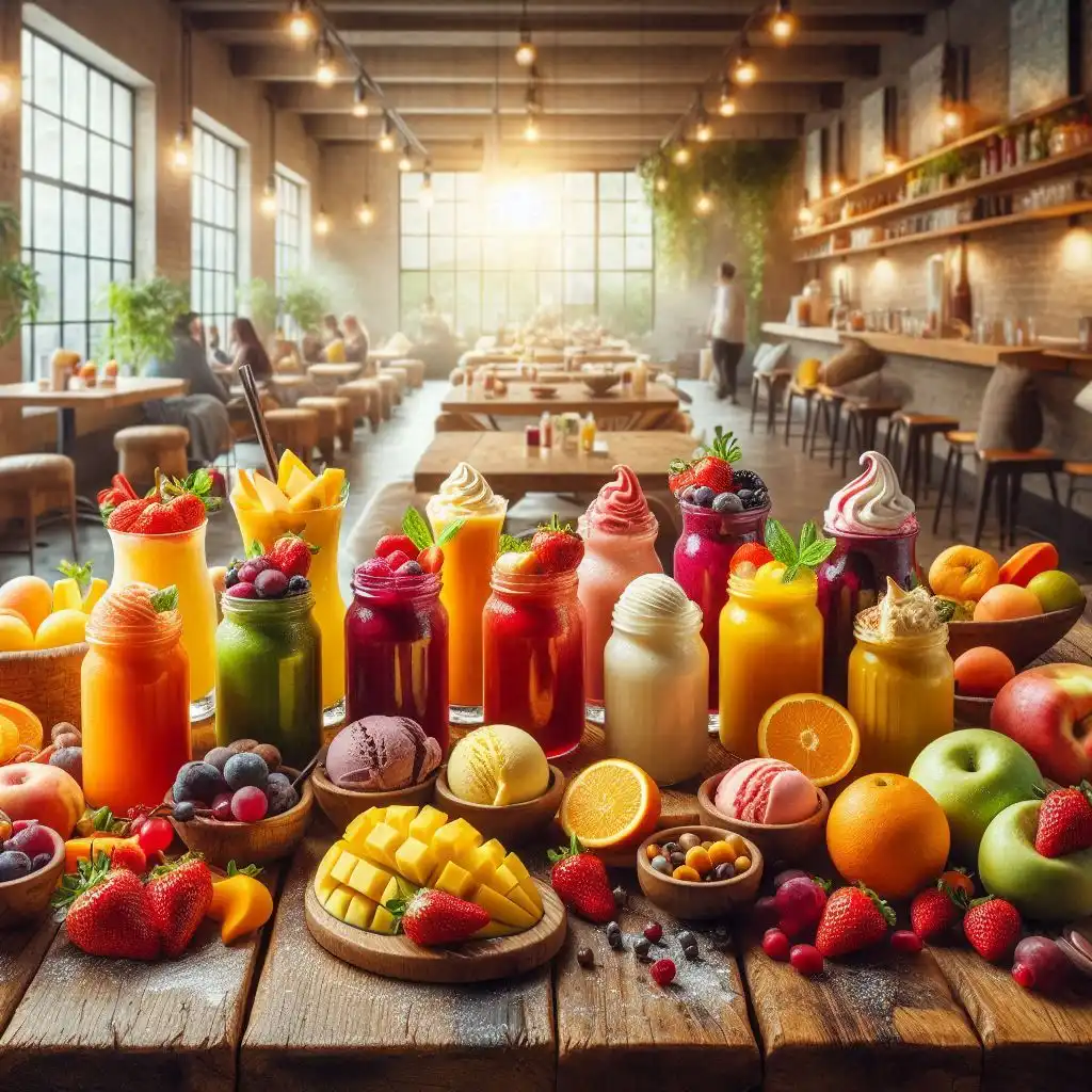 خرید و فروش آبمیوه و بستنی تازه در کرج با ارسال رایگان