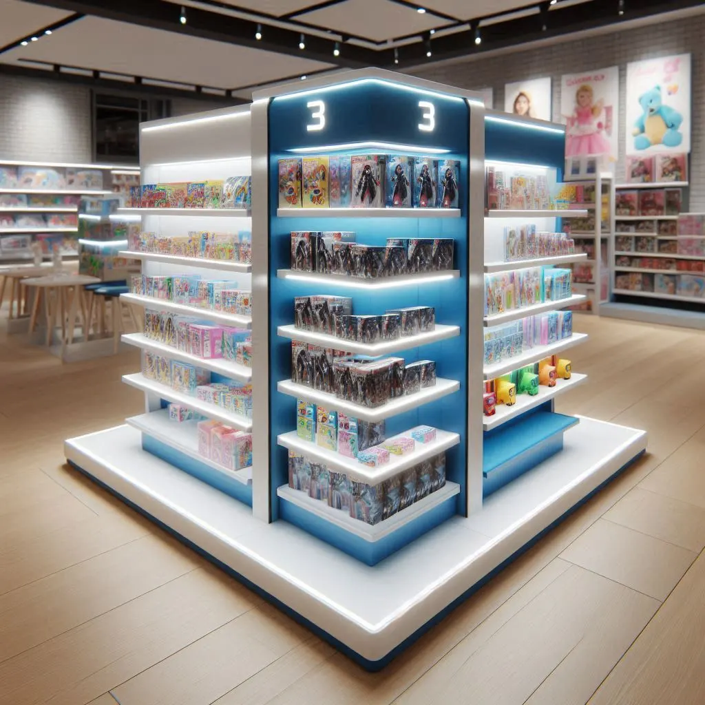 خرید و فروش استند فروشگاهی اسباب بازی 3