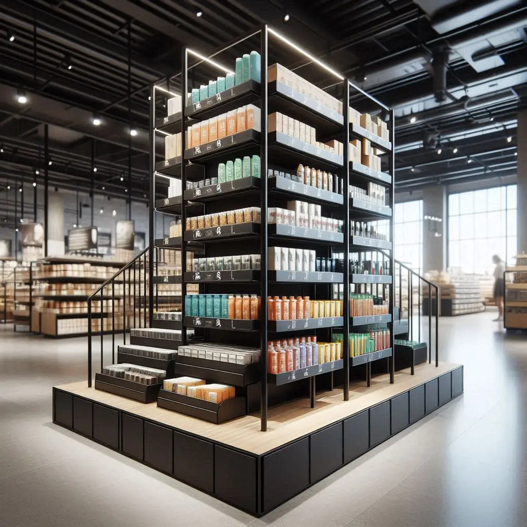 خرید و فروش استند فروشگاهی ایستاده با قیمت کارخانه 3