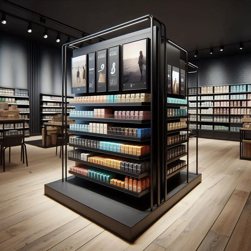 خرید و فروش استند فروشگاهی ایستاده با قیمت کارخانه