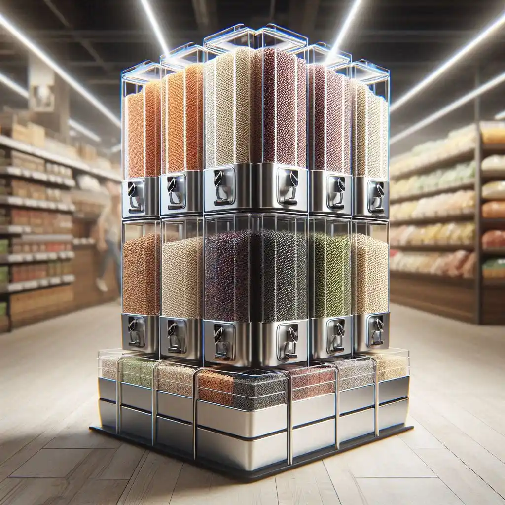 خرید و فروش استند فروشگاهی حبوبات با تنوع طرح 1 خرید و فروش استند فروشگاهی حبوبات با تنوع طرح 1