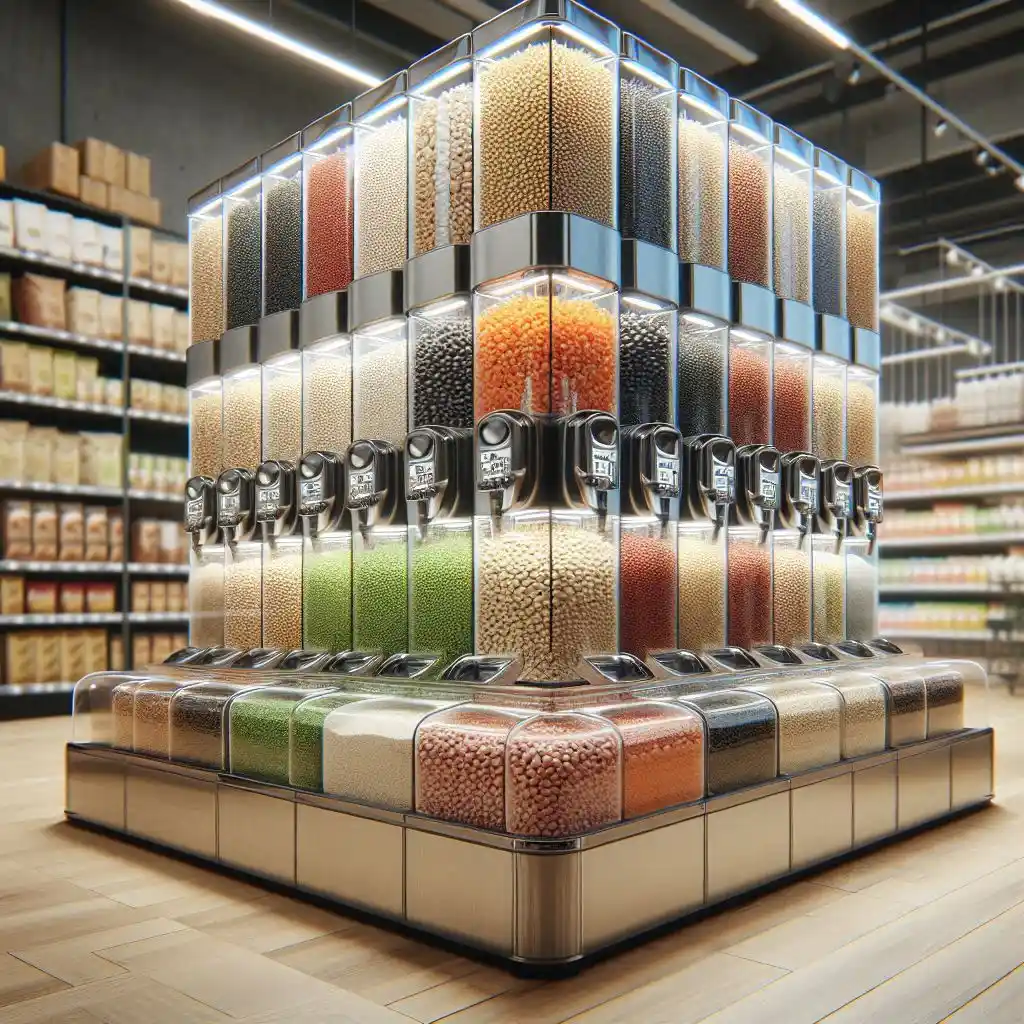 خرید و فروش استند فروشگاهی حبوبات با تنوع طرح 3 خرید و فروش استند فروشگاهی حبوبات با تنوع طرح 3