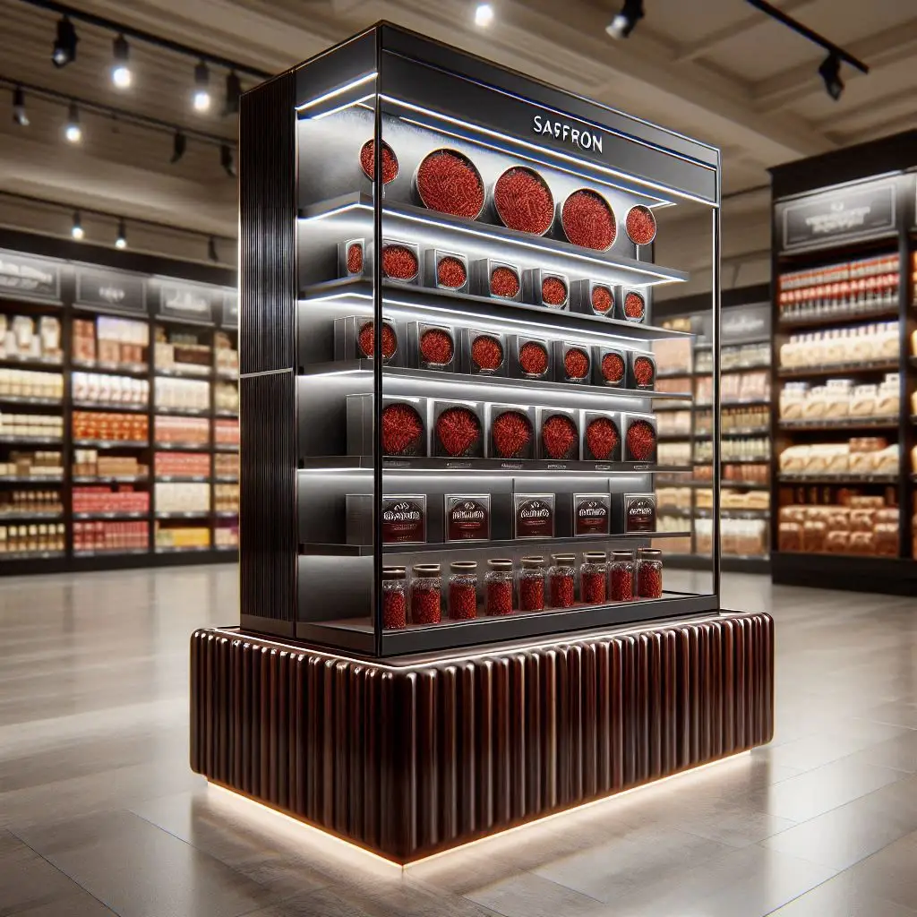 خرید و فروش استند فروشگاهی زعفران 2