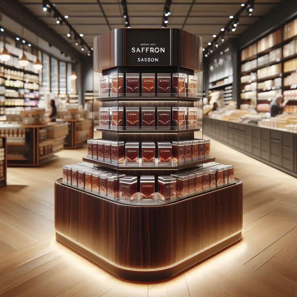 خرید و فروش استند فروشگاهی زعفران 3