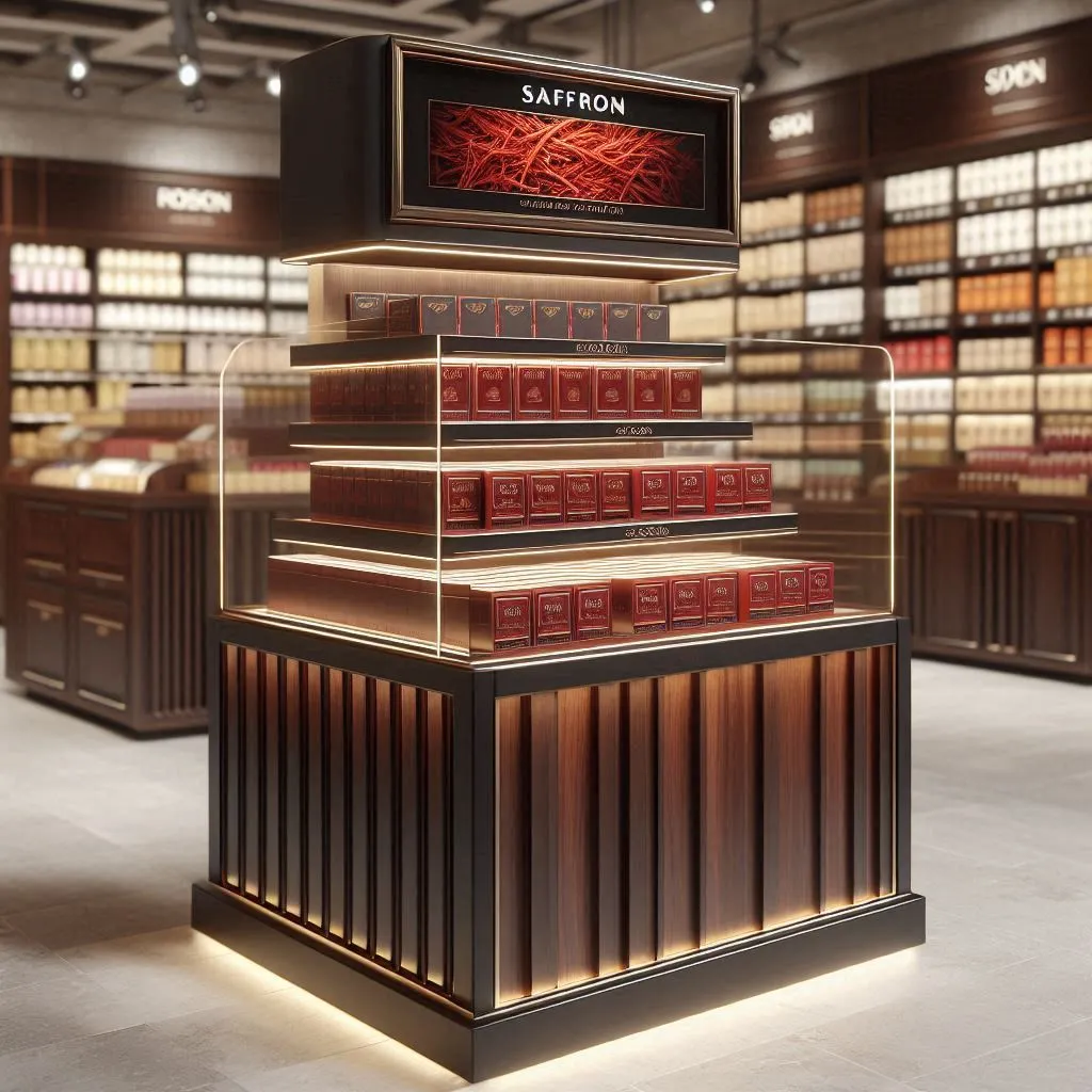 خرید و فروش استند فروشگاهی زعفران